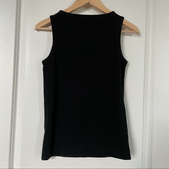 Kate Spade Sleeveless Top with Tie Front Neckline size S - Picture 4 of 4